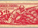 Spain 1939 Correo Campaña 5 CTS Rojo Edifil NE 46